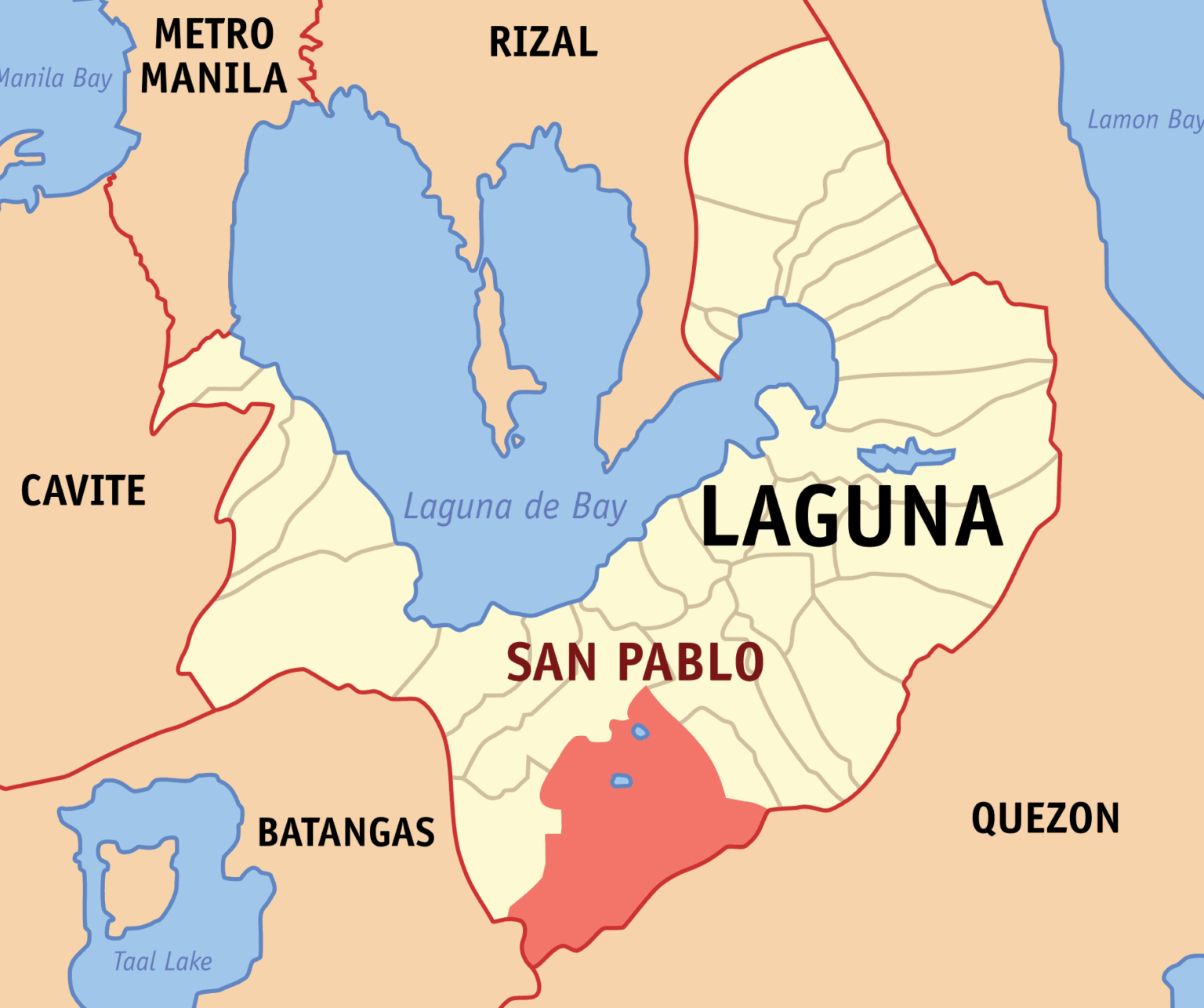 Location and Setting – San Pablo City Heritage Zone